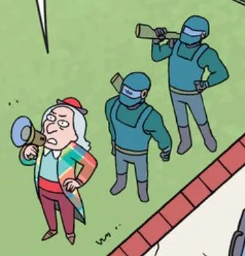 Background for Time Police