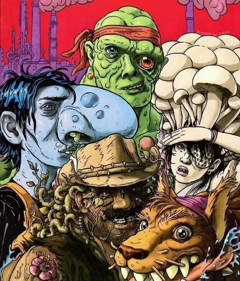 Background for Toxic Crusaders