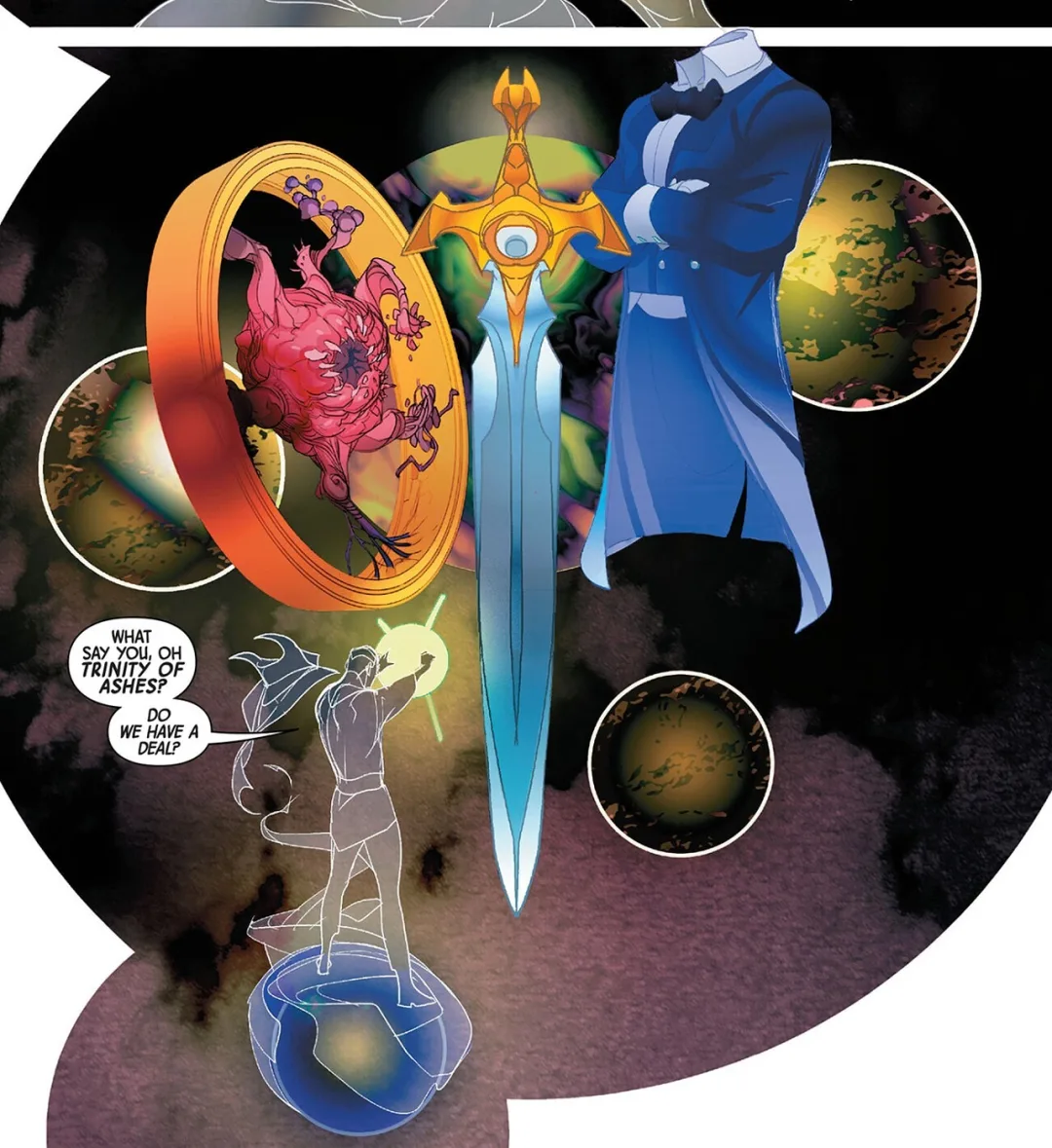 Background for Trinity of Ashes