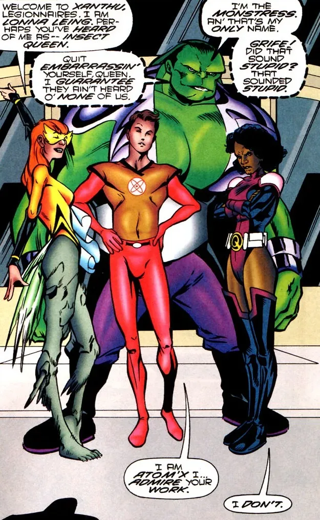 Background for Uncanny Amazers