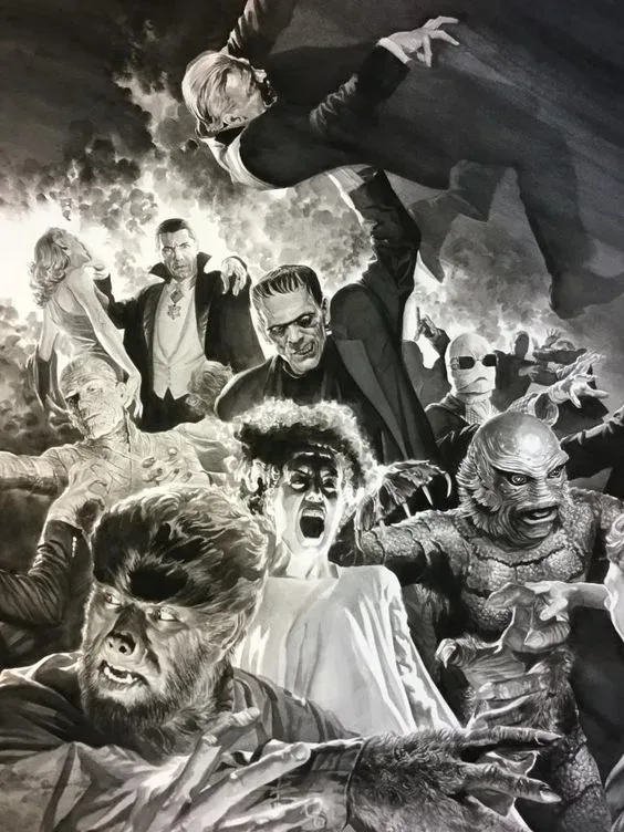 Background for Universal Monsters