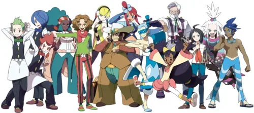 Background for Unova Gym Leaders