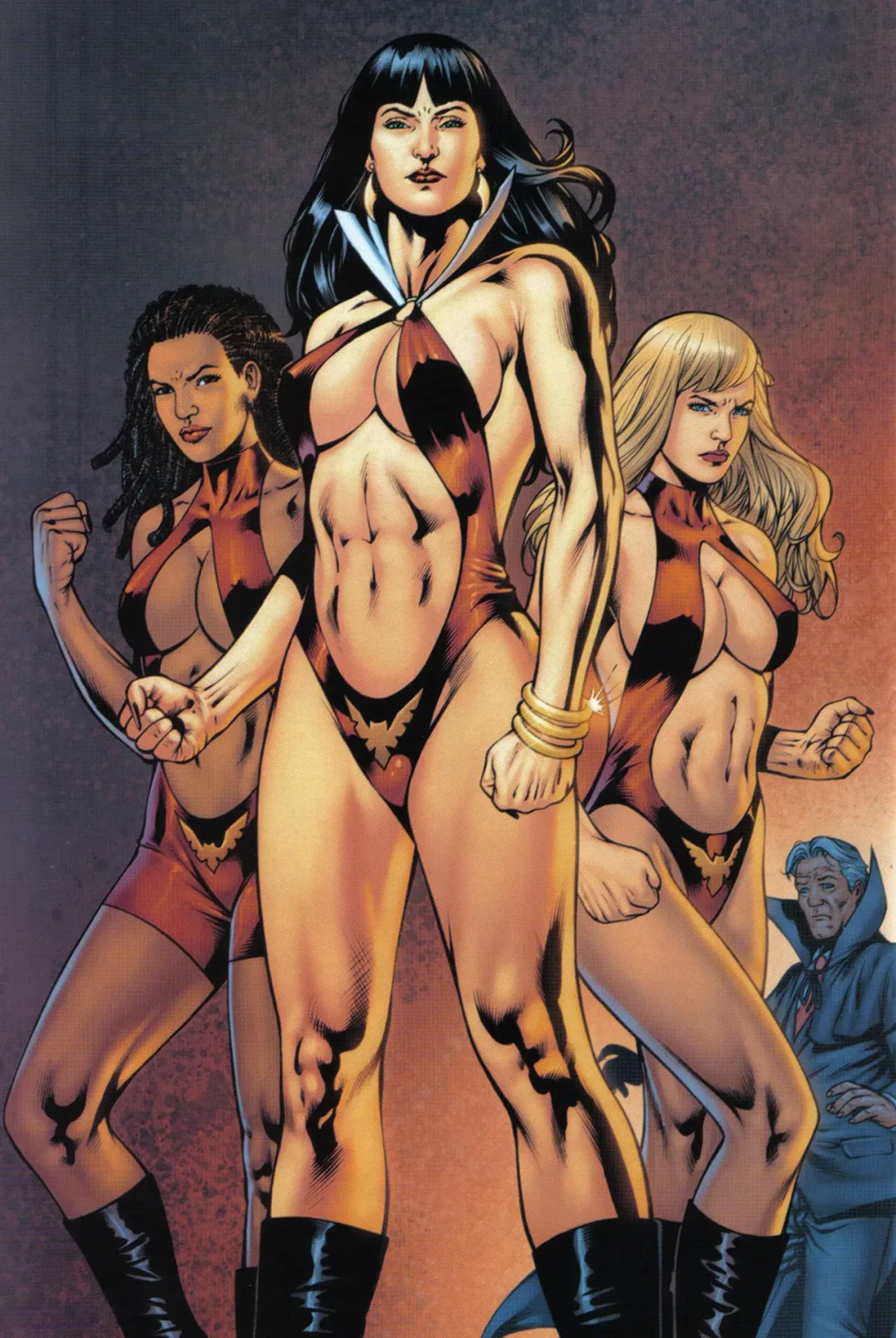 Background for Vampirella Army