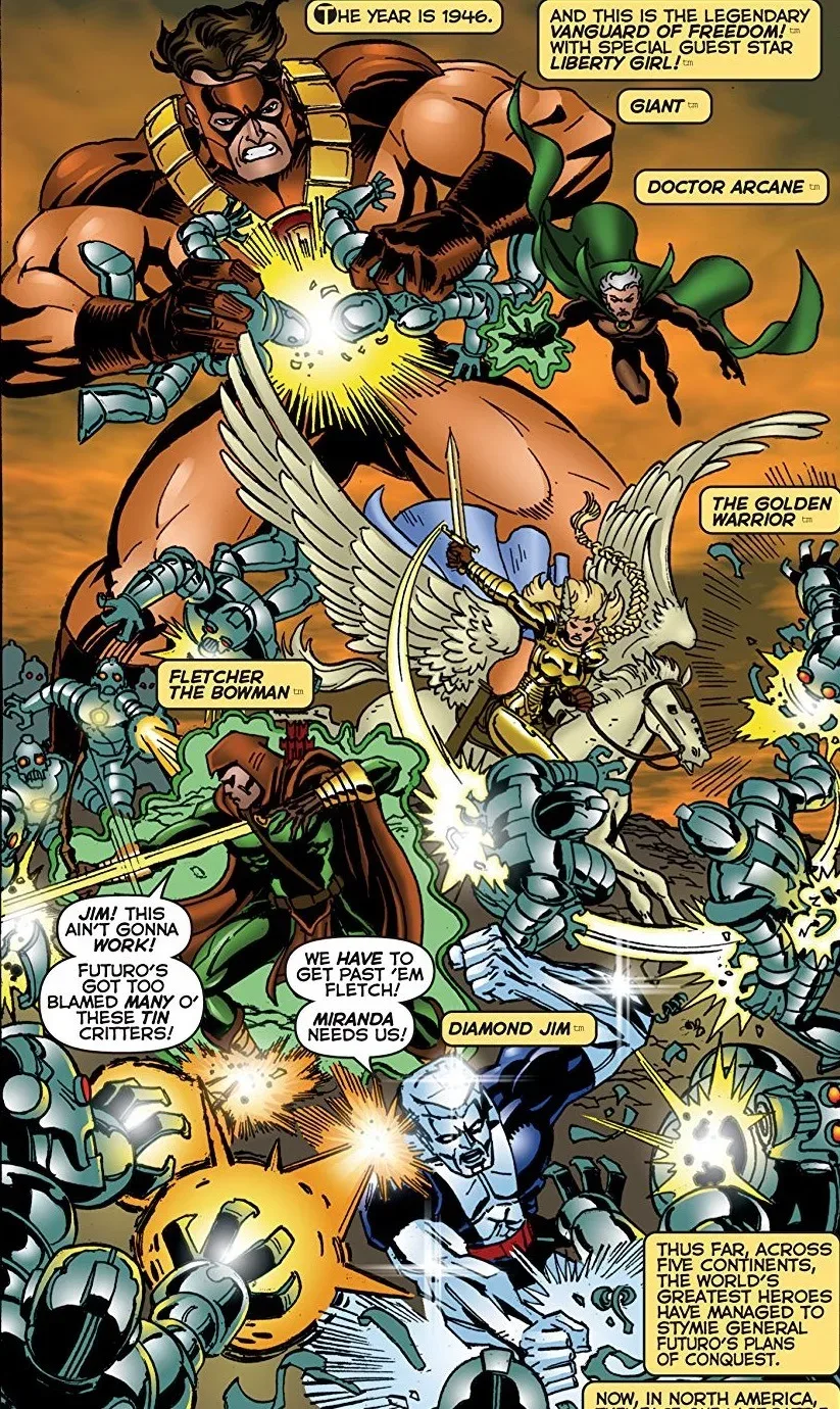 Background for Vanguard of Freedom