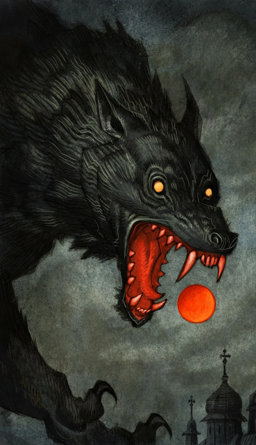 Background for Vârcolac