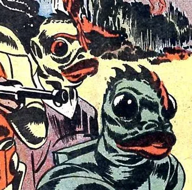 Background for Venusian Fish-Men