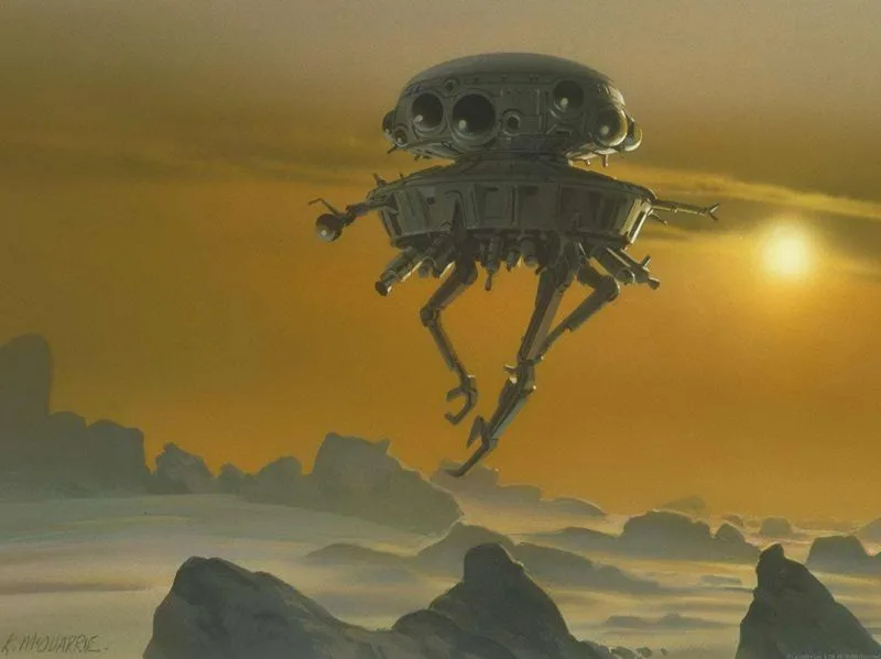 Background for Viper Probe Droids