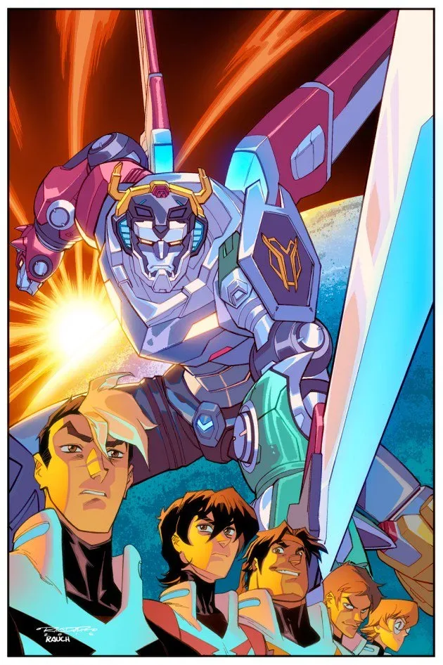 Background for Voltron Force