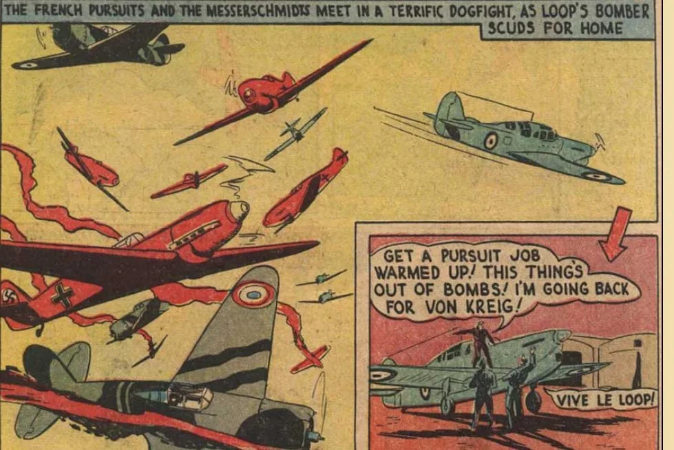 Background for Von Kreig's Messerschmidt Squadron