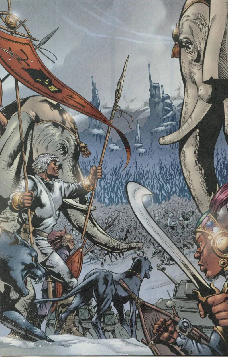 Background for Wakandan Army