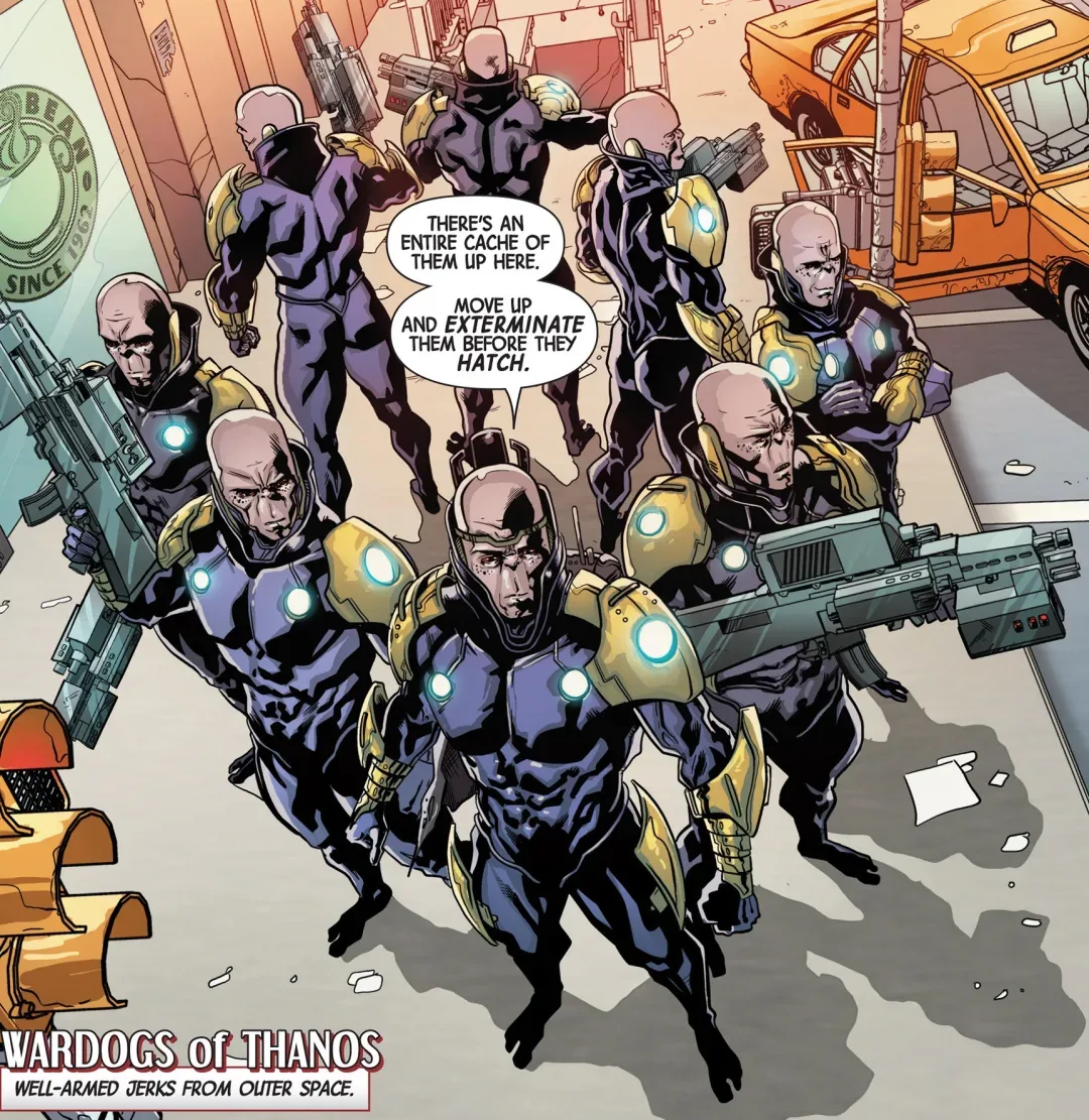 Background for Wardogs of Thanos