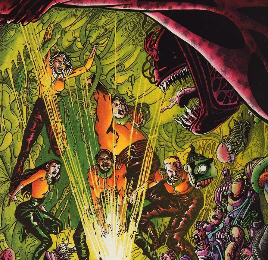 Background for Warriors of Plasm