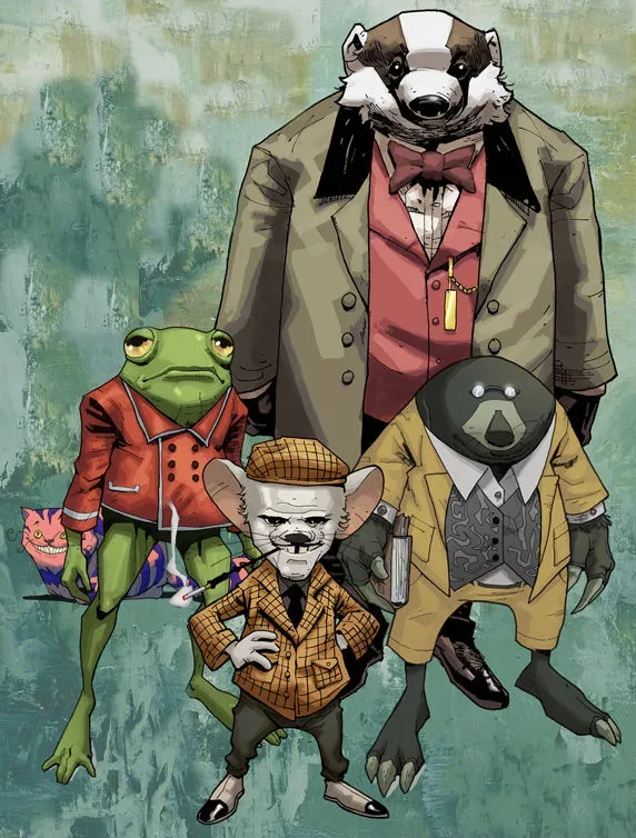 Background for Willows Gang