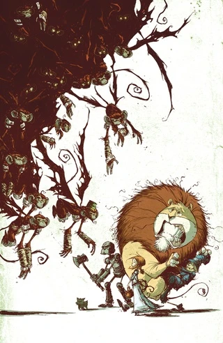 Background for Winged Monkeys