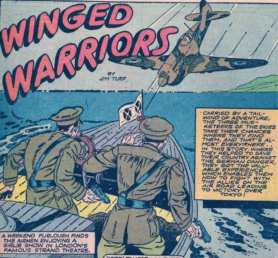 Background for Winged Warriors