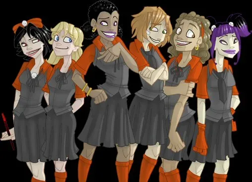 Background for Witch Girls