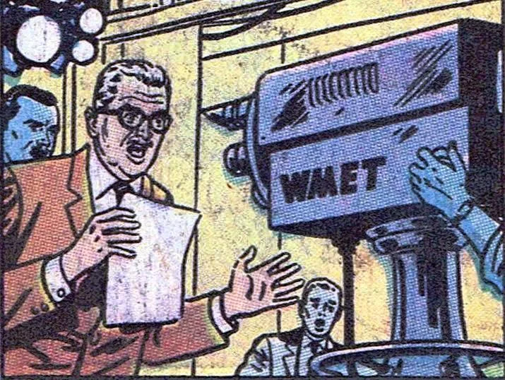 Background for WMET-TV