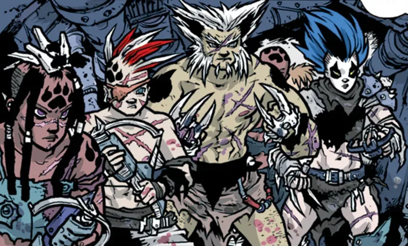 Background for Wolfpack Gang