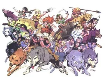 Background for Wolfriders