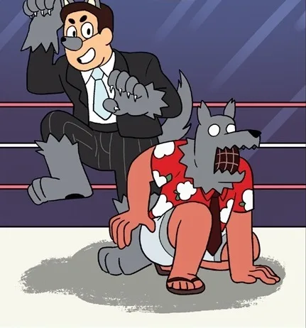 Background for Wolves of Wall Street
