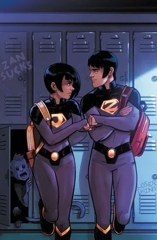 Background for Wonder Twins
