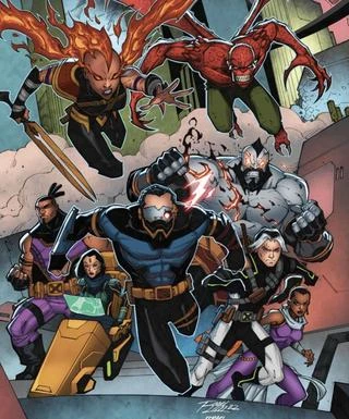 Background for X-Men 2099