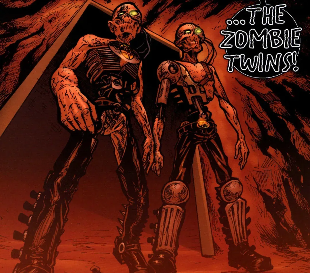 Background for Zombie Twins